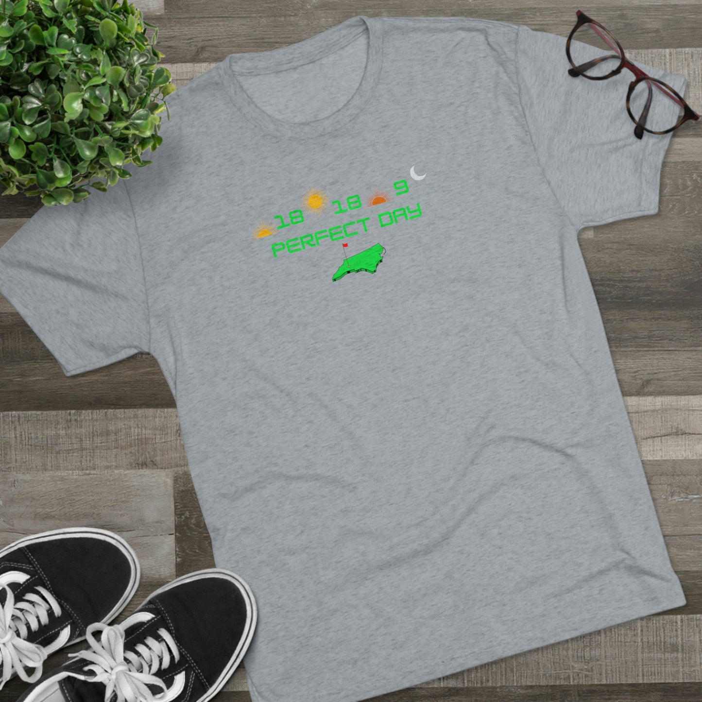 Perfect Day Unisex Tri-Blend Crew Tee