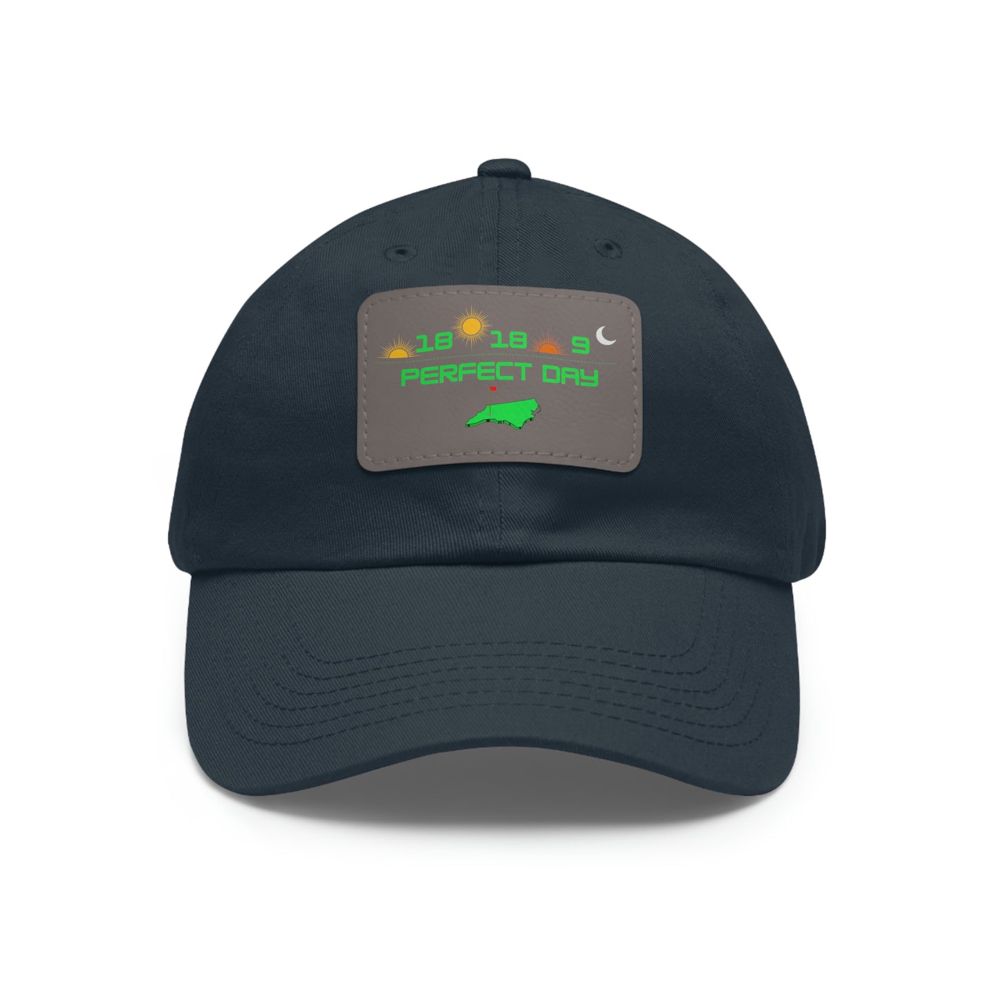 Perfect Day Dad Hat with Leather Patch