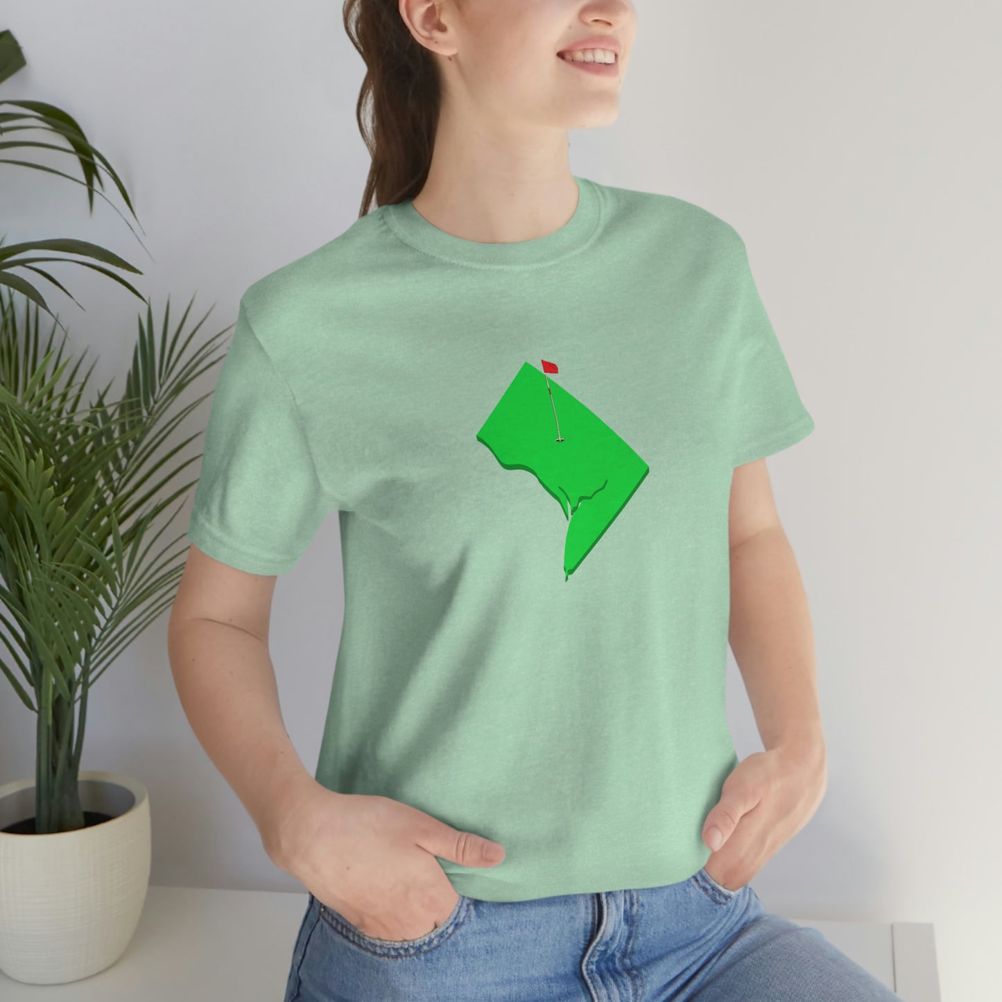 DC Golf Unisex Jersey Short Sleeve Tee