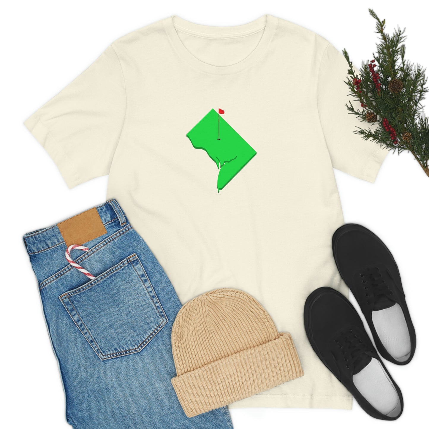 DC Golf Unisex Jersey Short Sleeve Tee