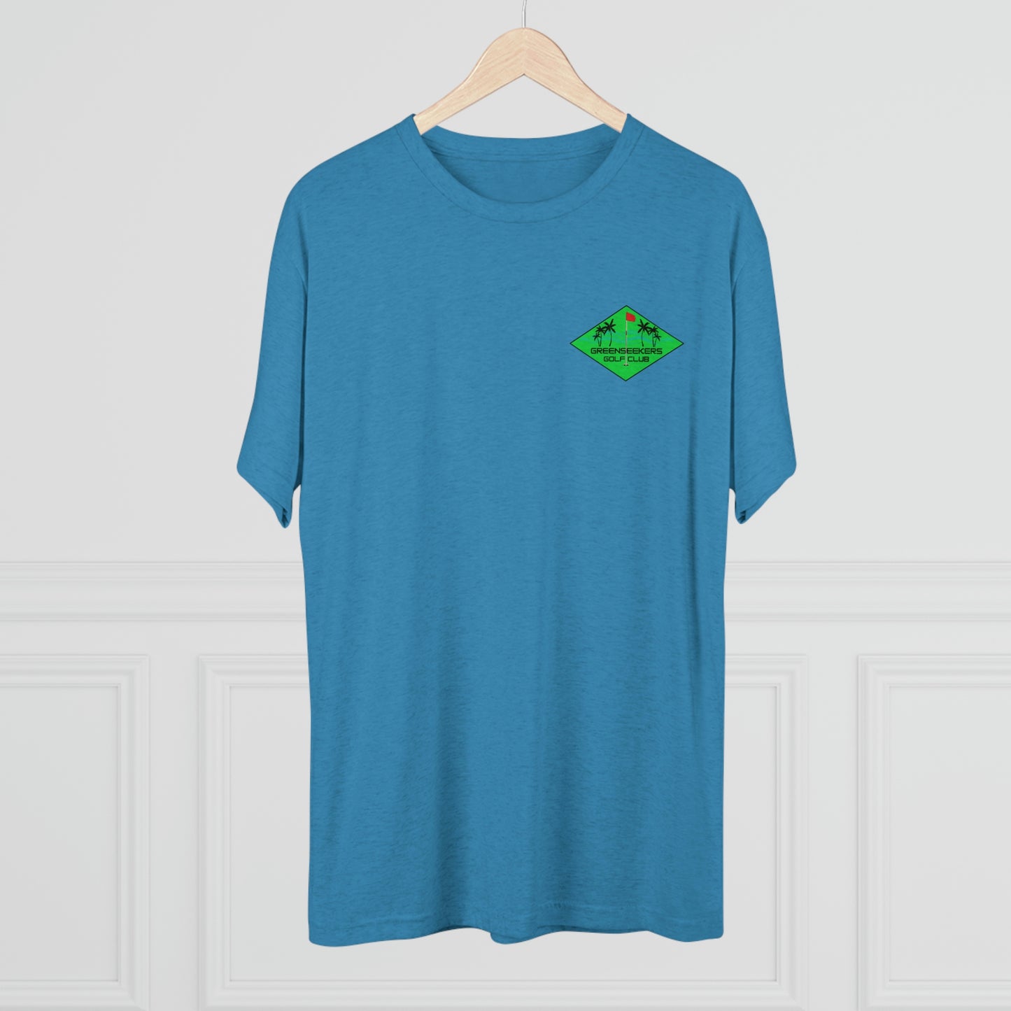 Greenseekers Beach Chest Unisex Tri-Blend Crew Tee