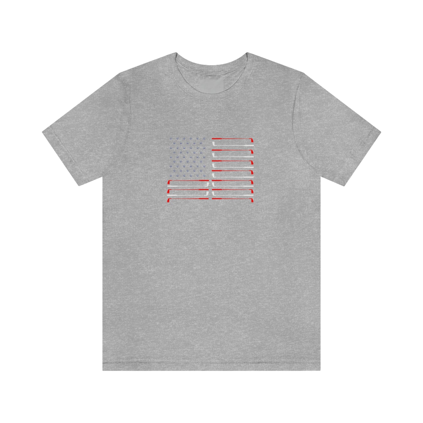 US Flag Unisex Jersey Short Sleeve Tee