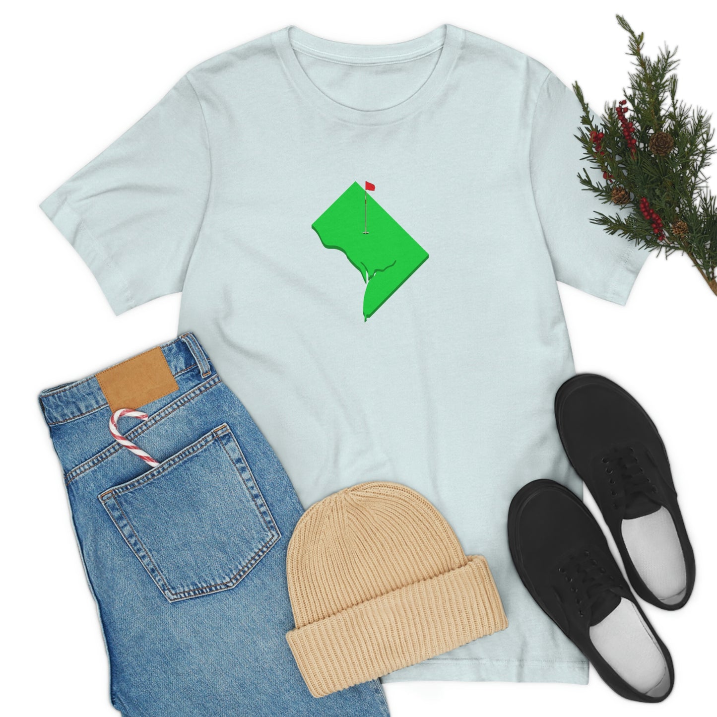 DC Golf Unisex Jersey Short Sleeve Tee