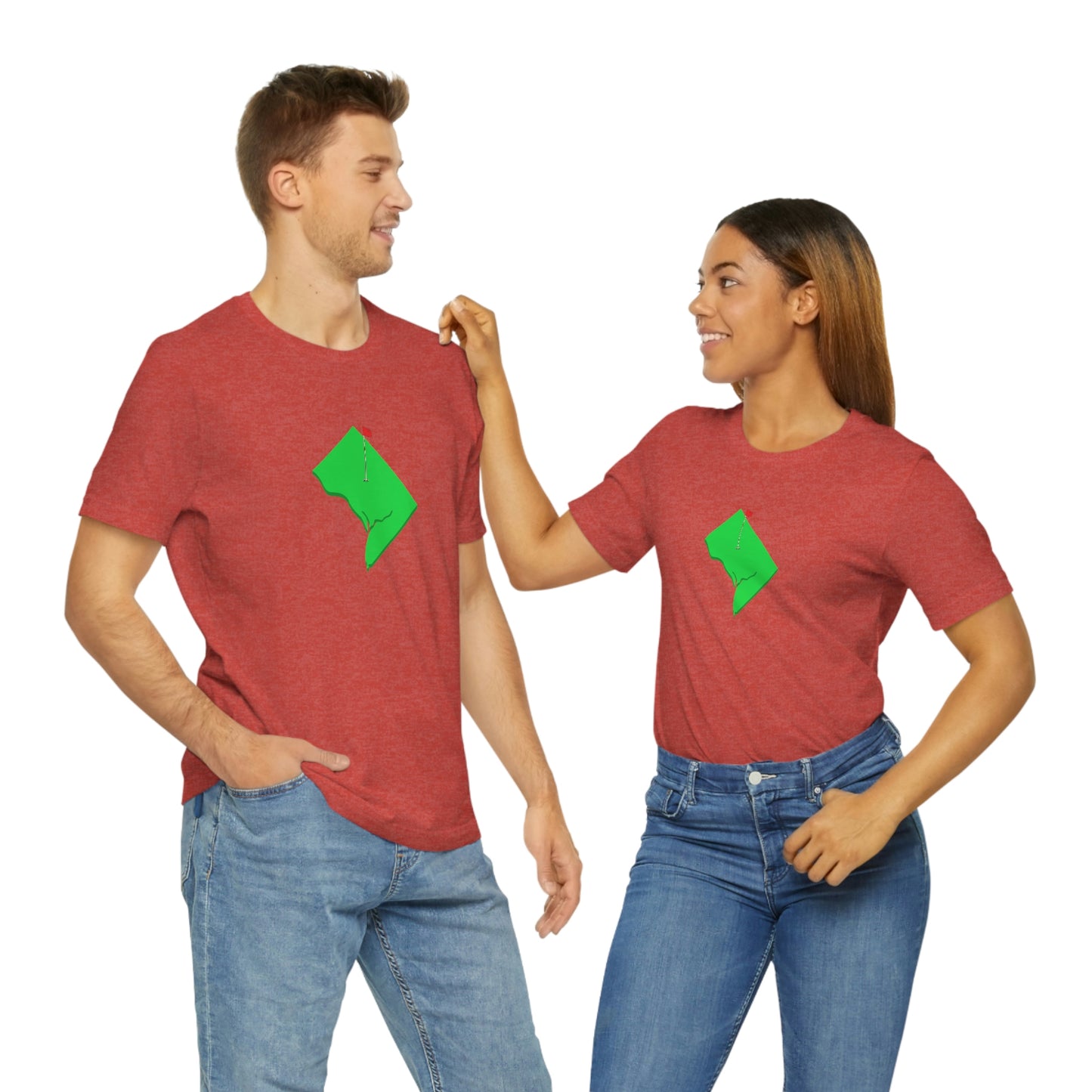 DC Golf Unisex Jersey Short Sleeve Tee