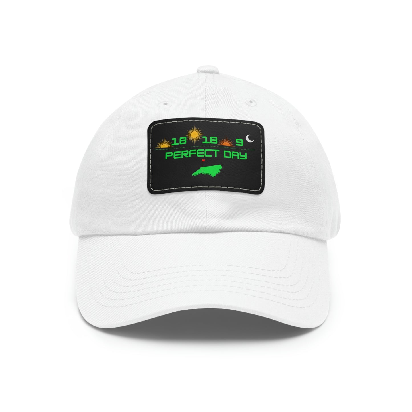 Perfect Day Dad Hat with Leather Patch