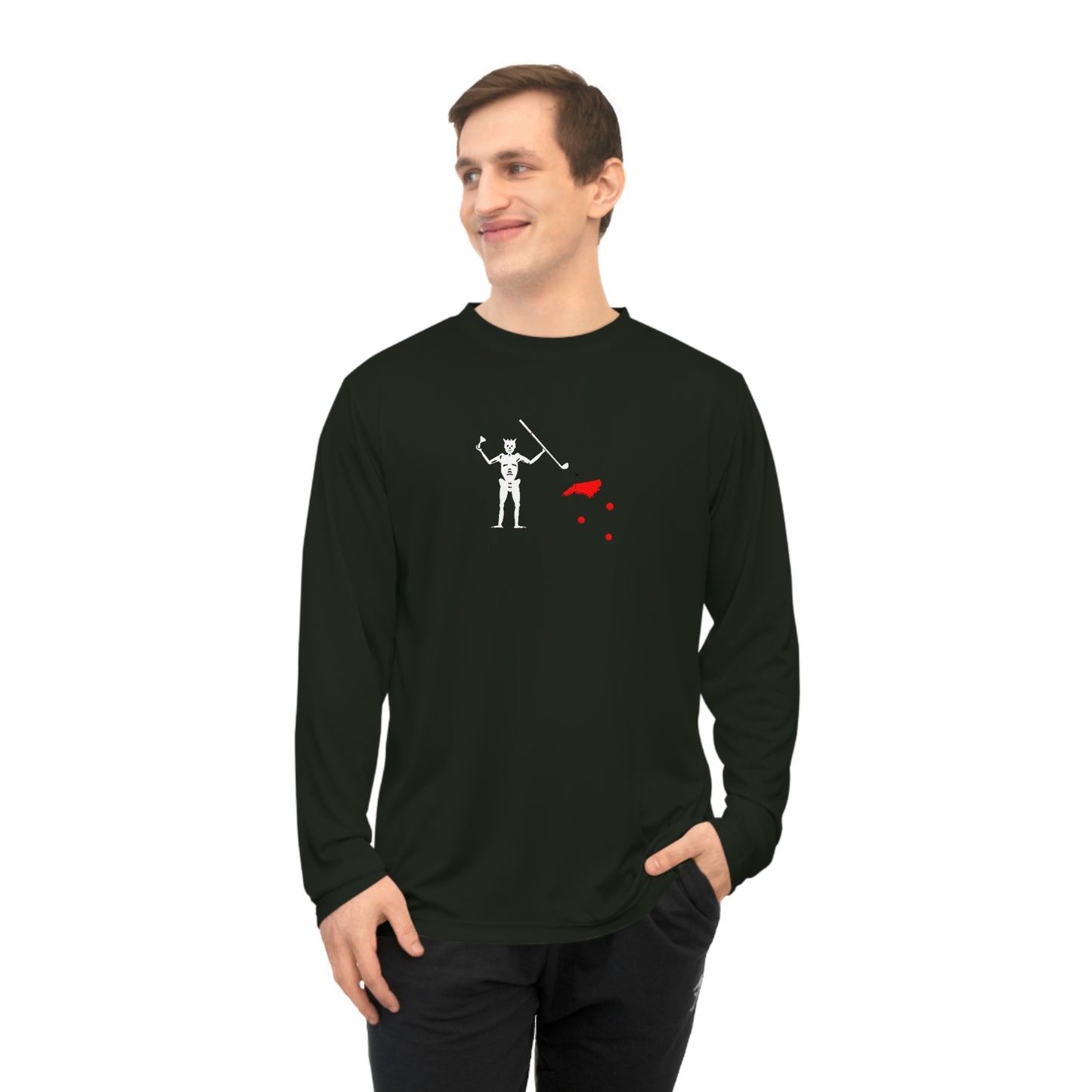 Blackbeard Unisex Performance Long Sleeve Shirt