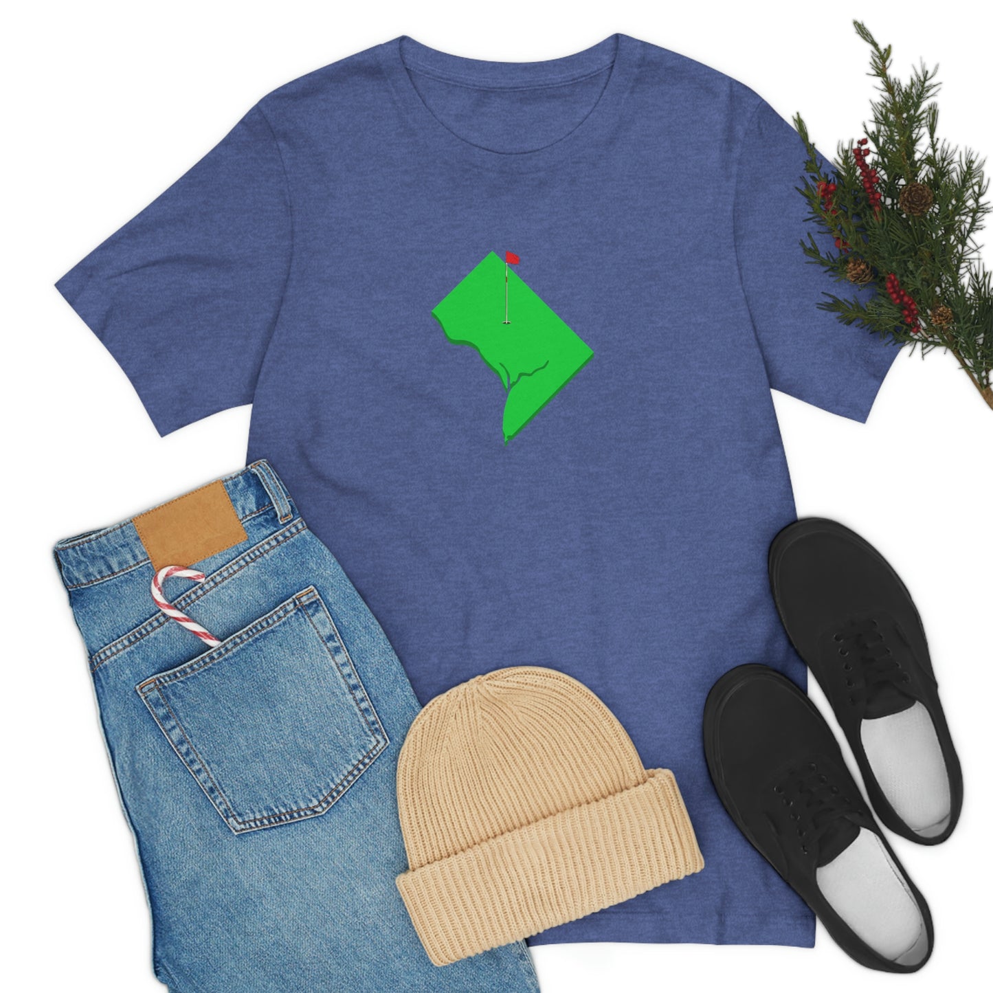 DC Golf Unisex Jersey Short Sleeve Tee