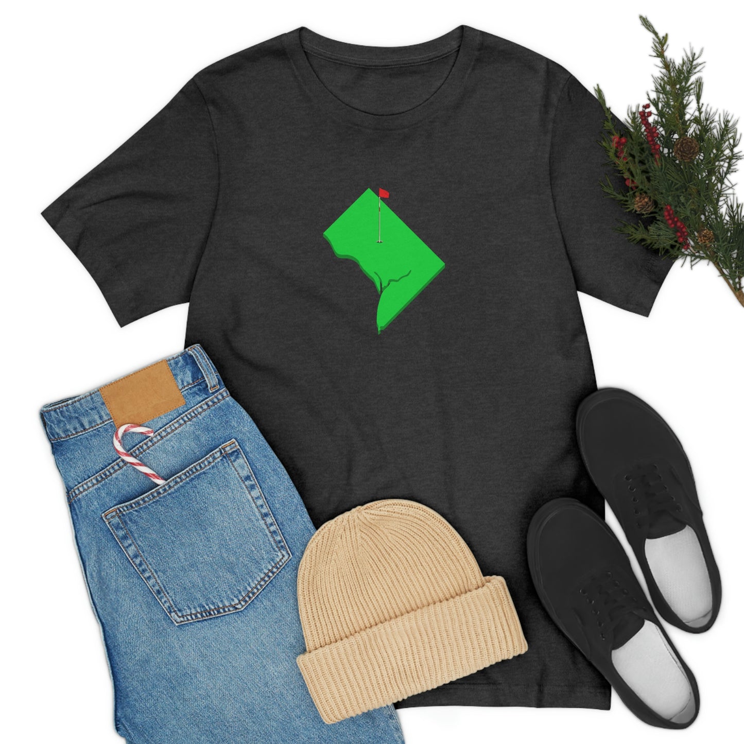 DC Golf Unisex Jersey Short Sleeve Tee
