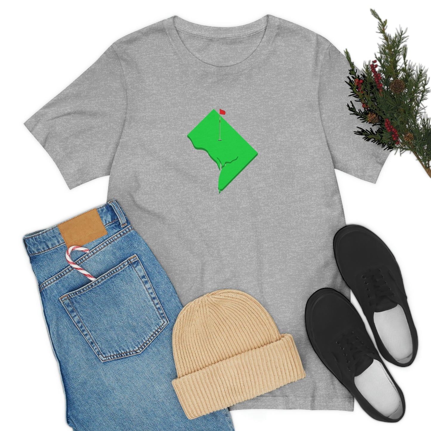DC Golf Unisex Jersey Short Sleeve Tee