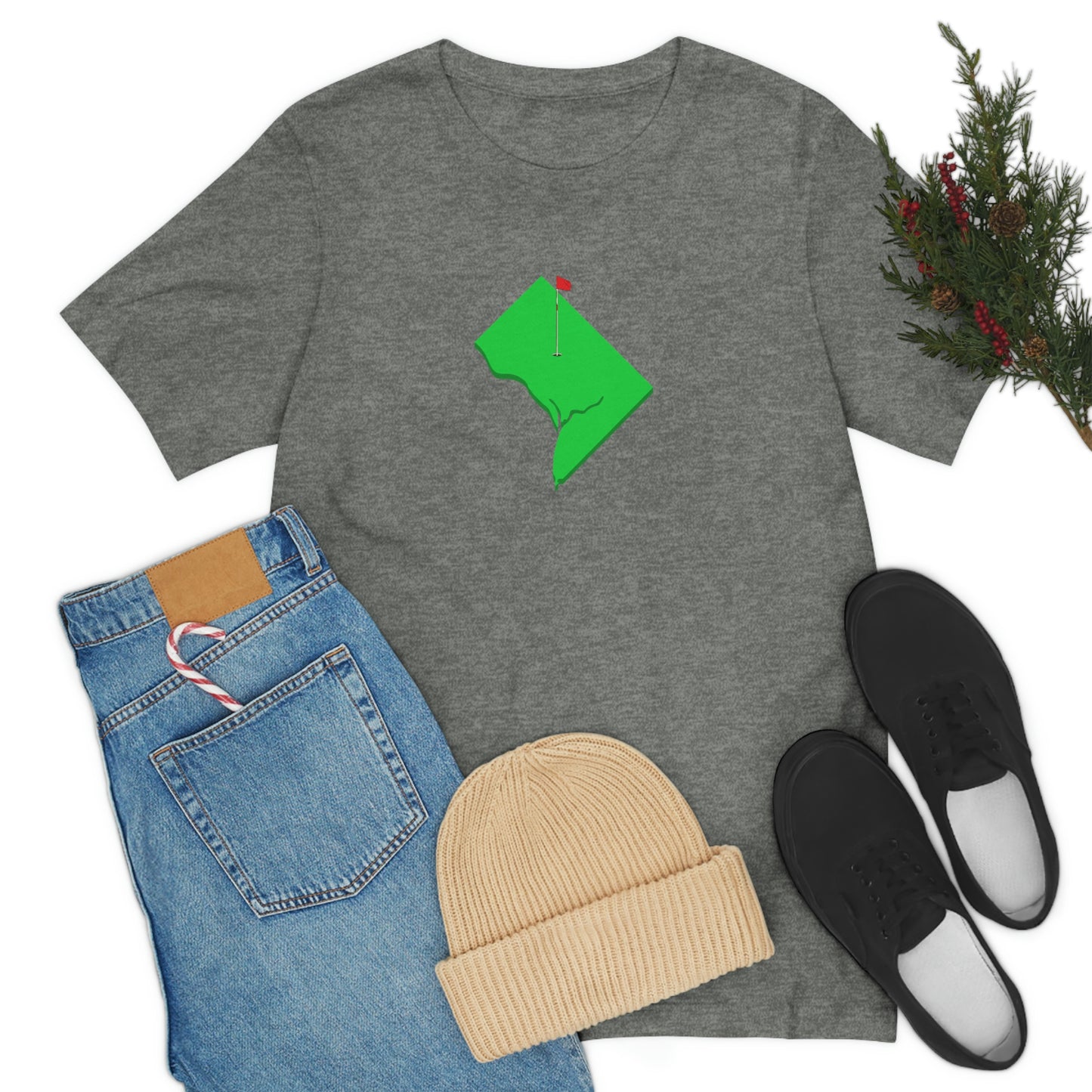 DC Golf Unisex Jersey Short Sleeve Tee