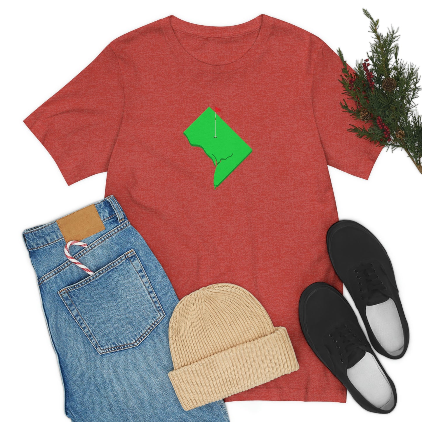 DC Golf Unisex Jersey Short Sleeve Tee