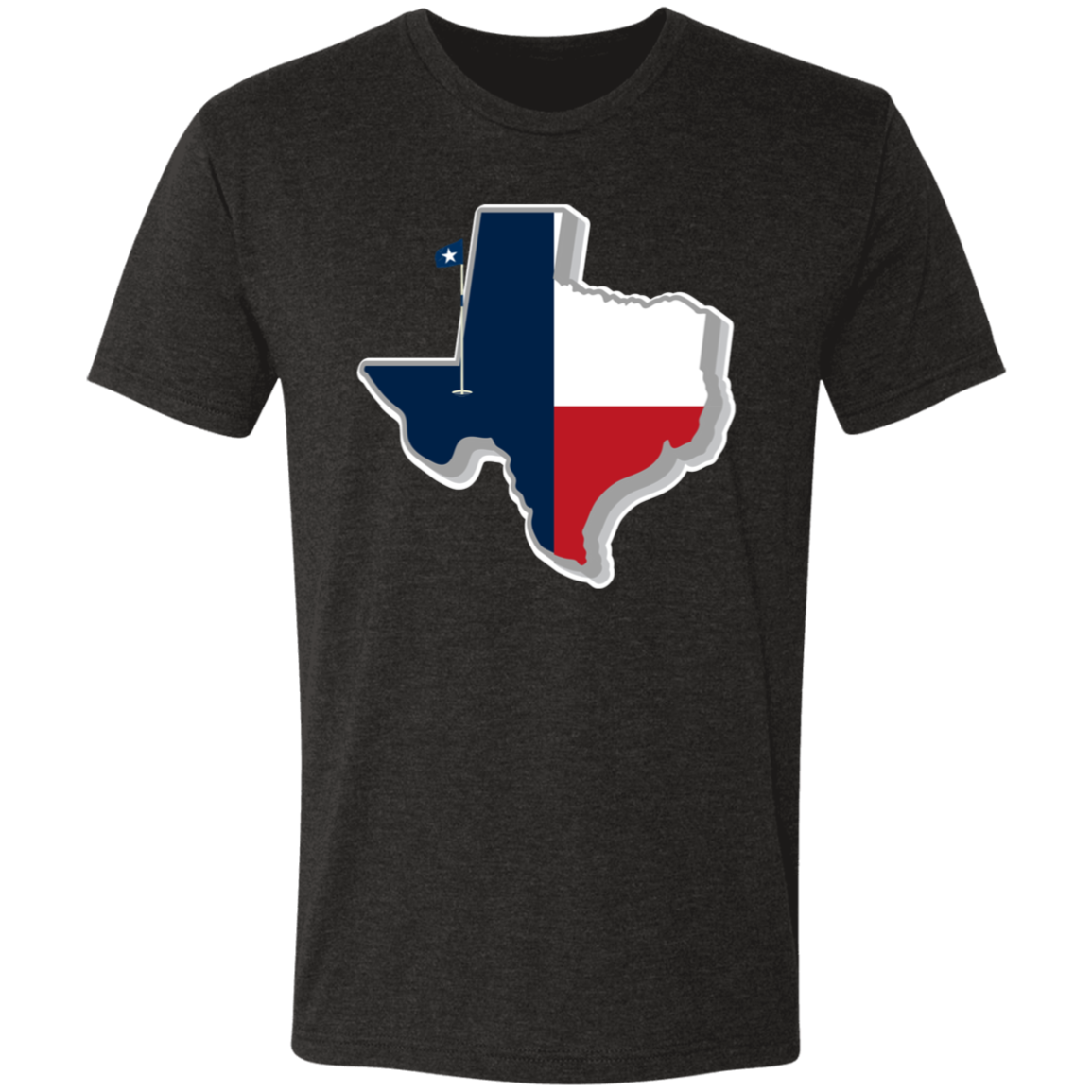 The Lone Star Men's Triblend T-Shirt