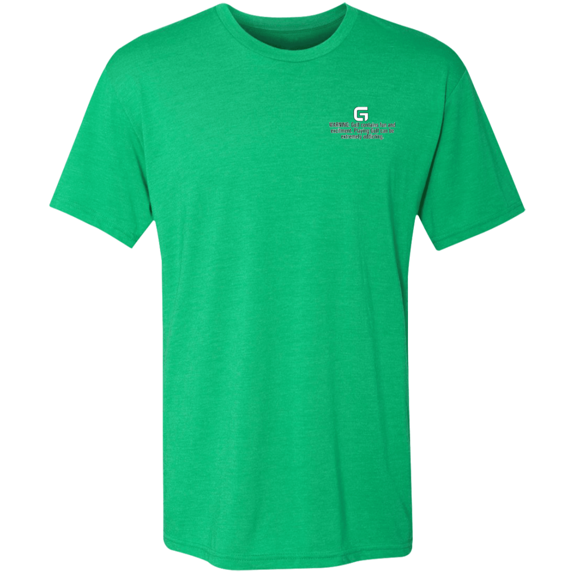 Golf Addiction Triblend T-Shirt