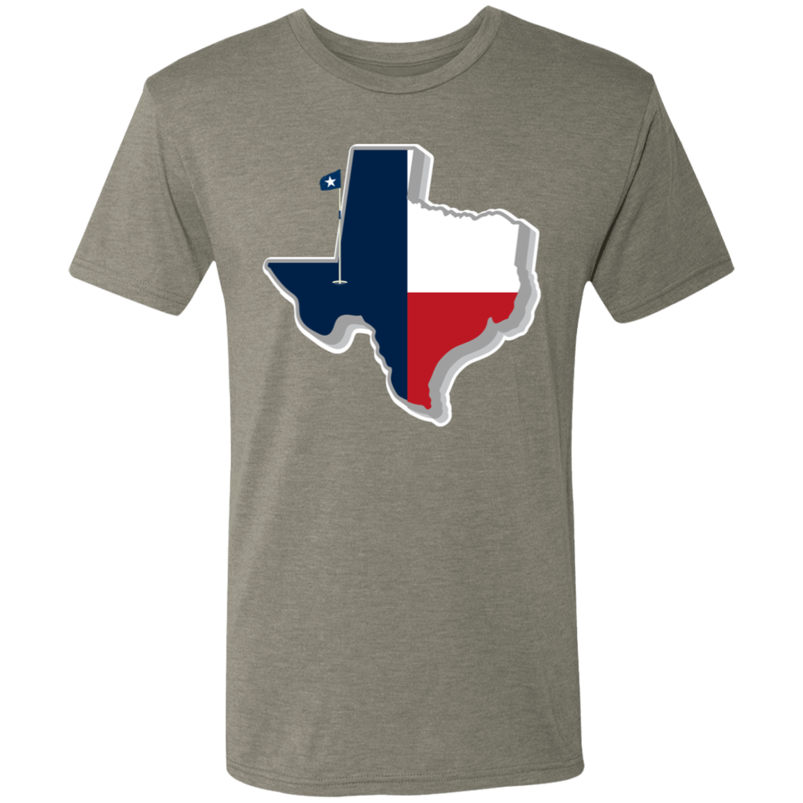 The Lone Star Men's Triblend T-Shirt