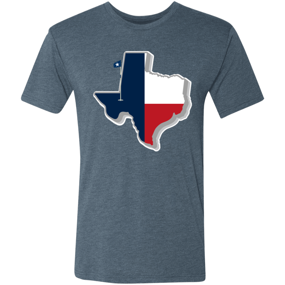 The Lone Star Men's Triblend T-Shirt