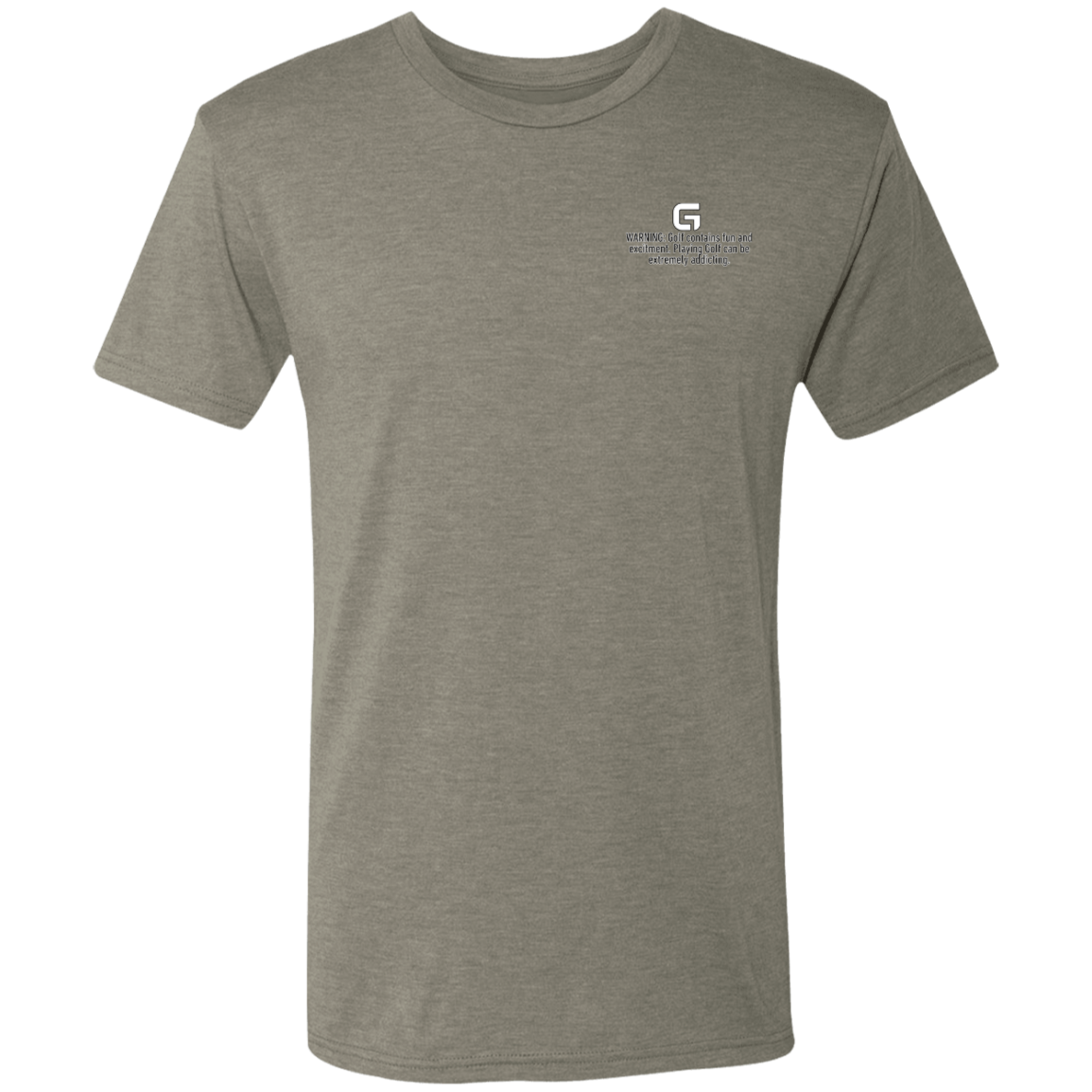 Golf Addiction Triblend T-Shirt