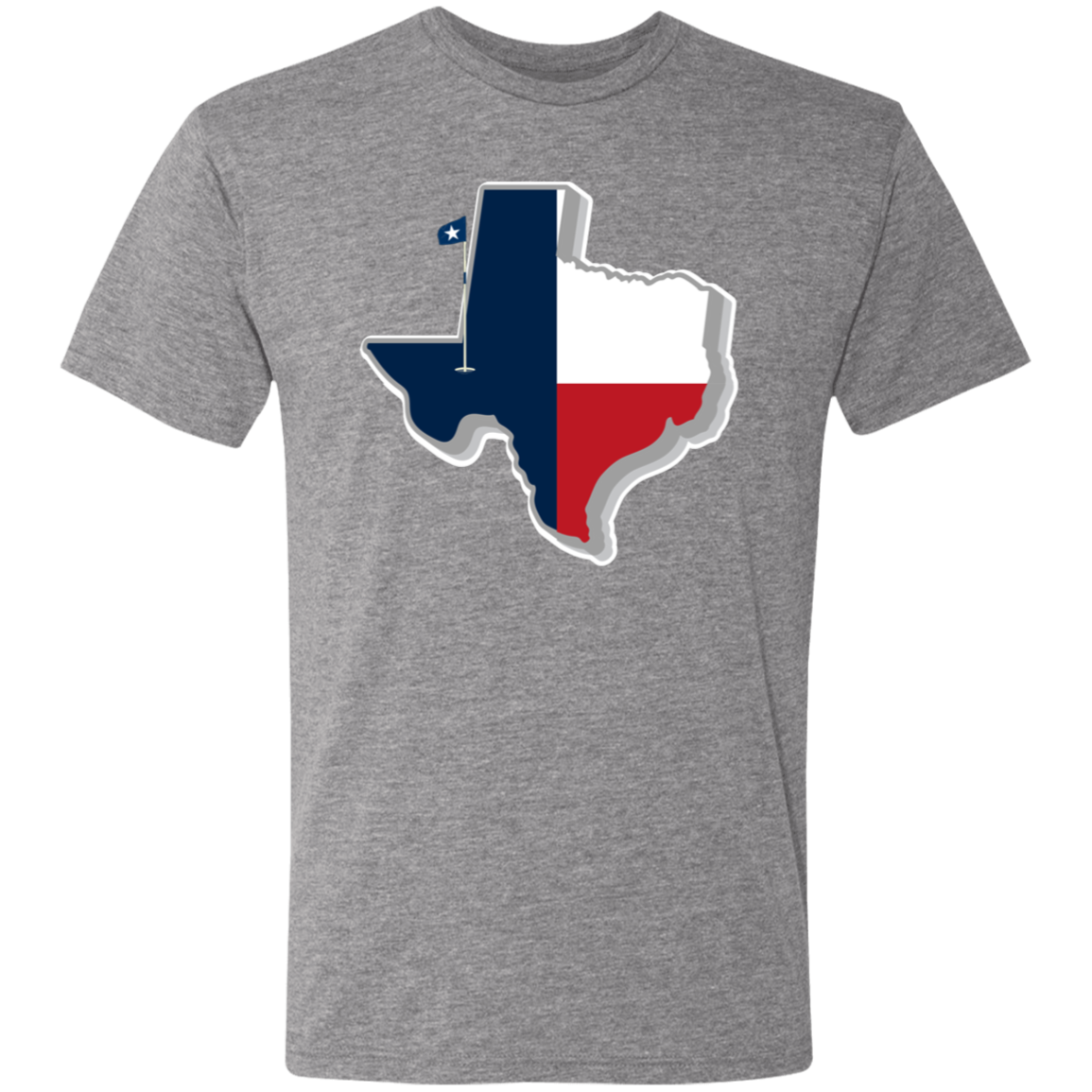 The Lone Star Men's Triblend T-Shirt