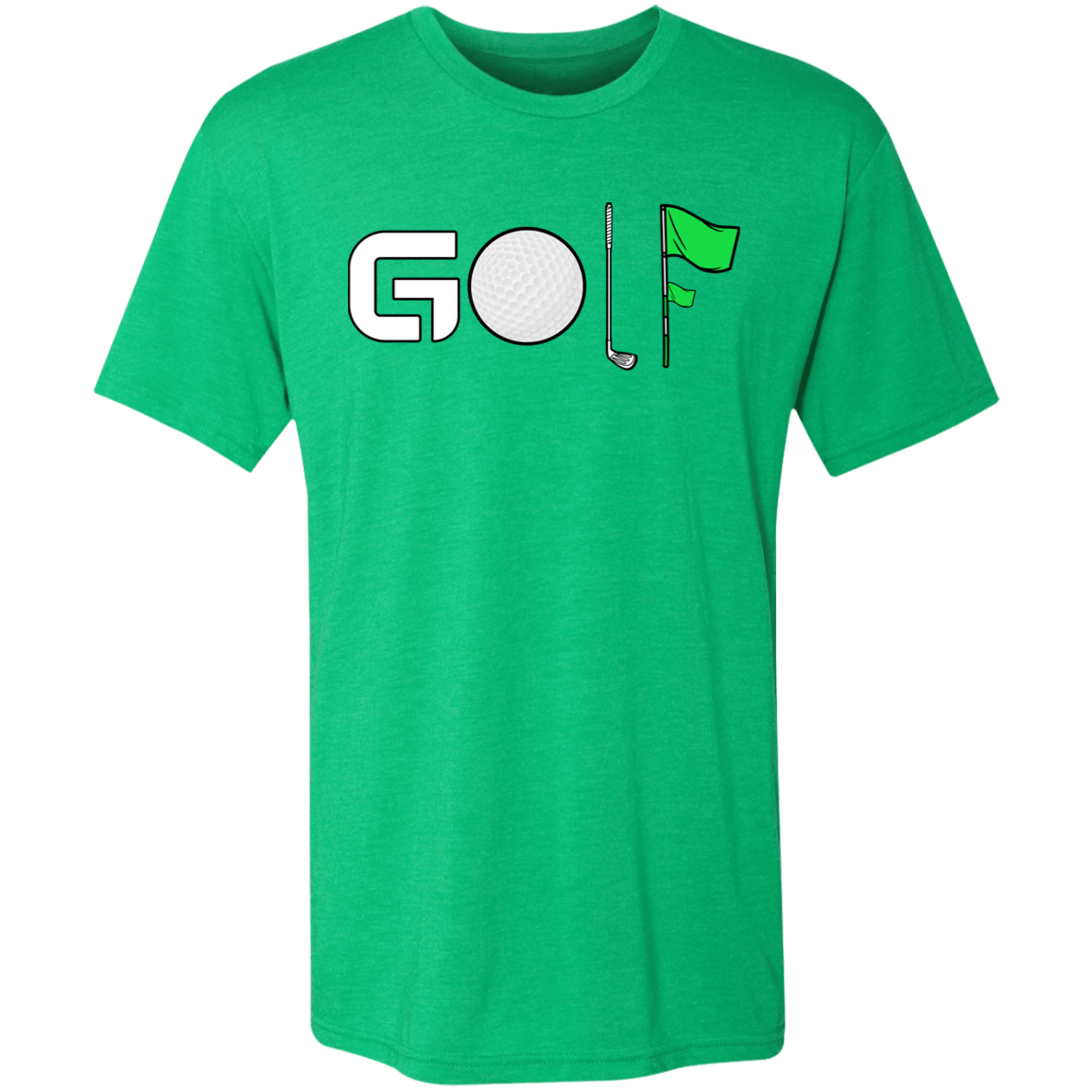 #Golflife Men's Triblend T-Shirt