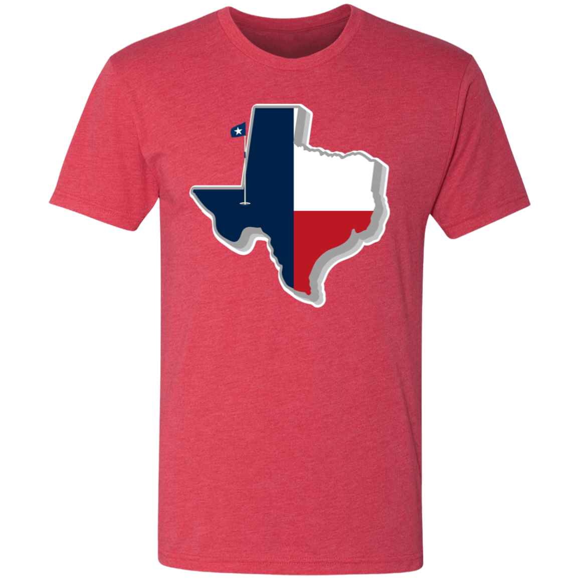 The Lone Star Men's Triblend T-Shirt