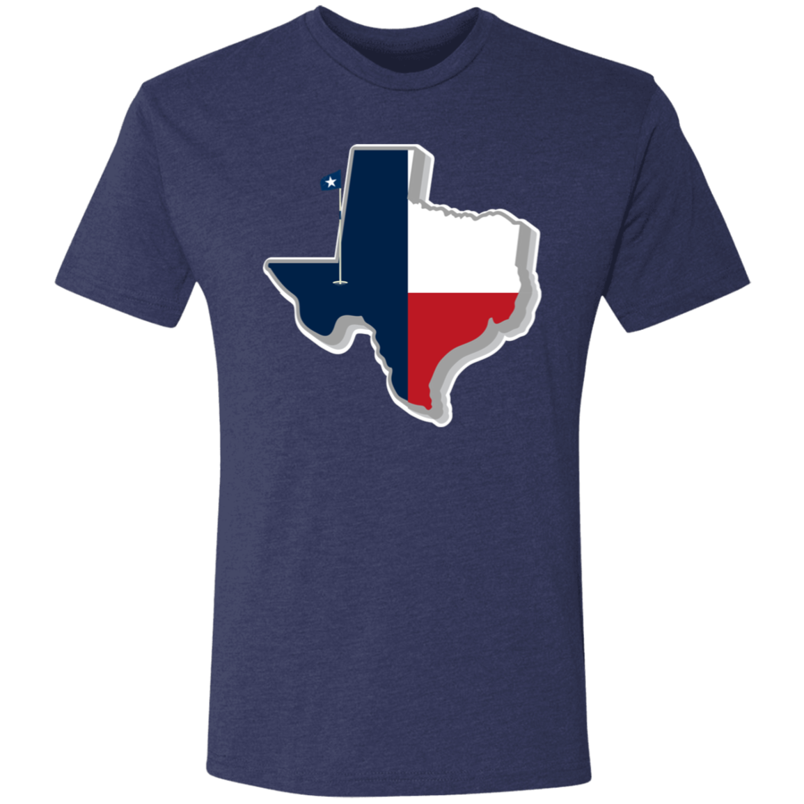 The Lone Star Men's Triblend T-Shirt