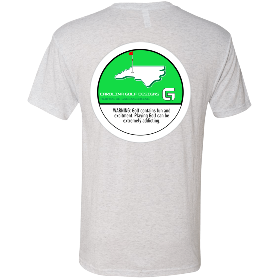 Golf Addiction Triblend T-Shirt