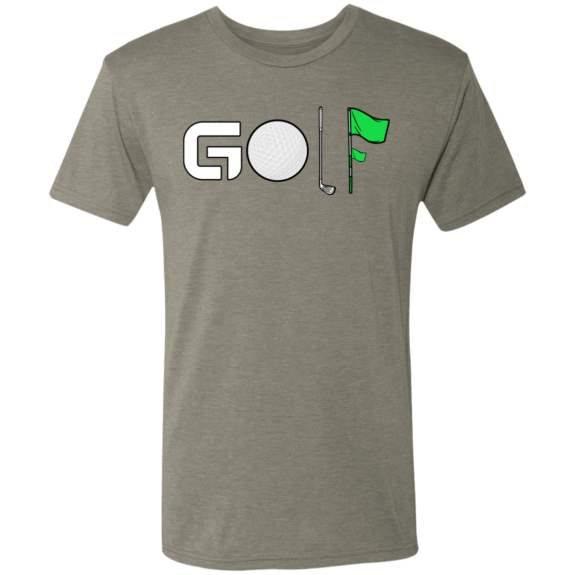 #Golflife Men's Triblend T-Shirt