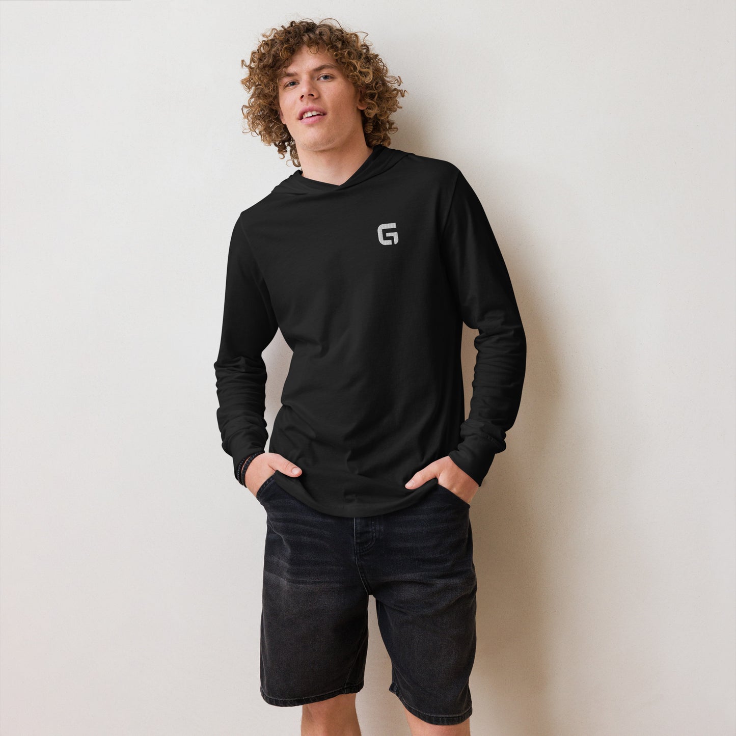 Greenseekers Hooded long-sleeve tee (embroidered)