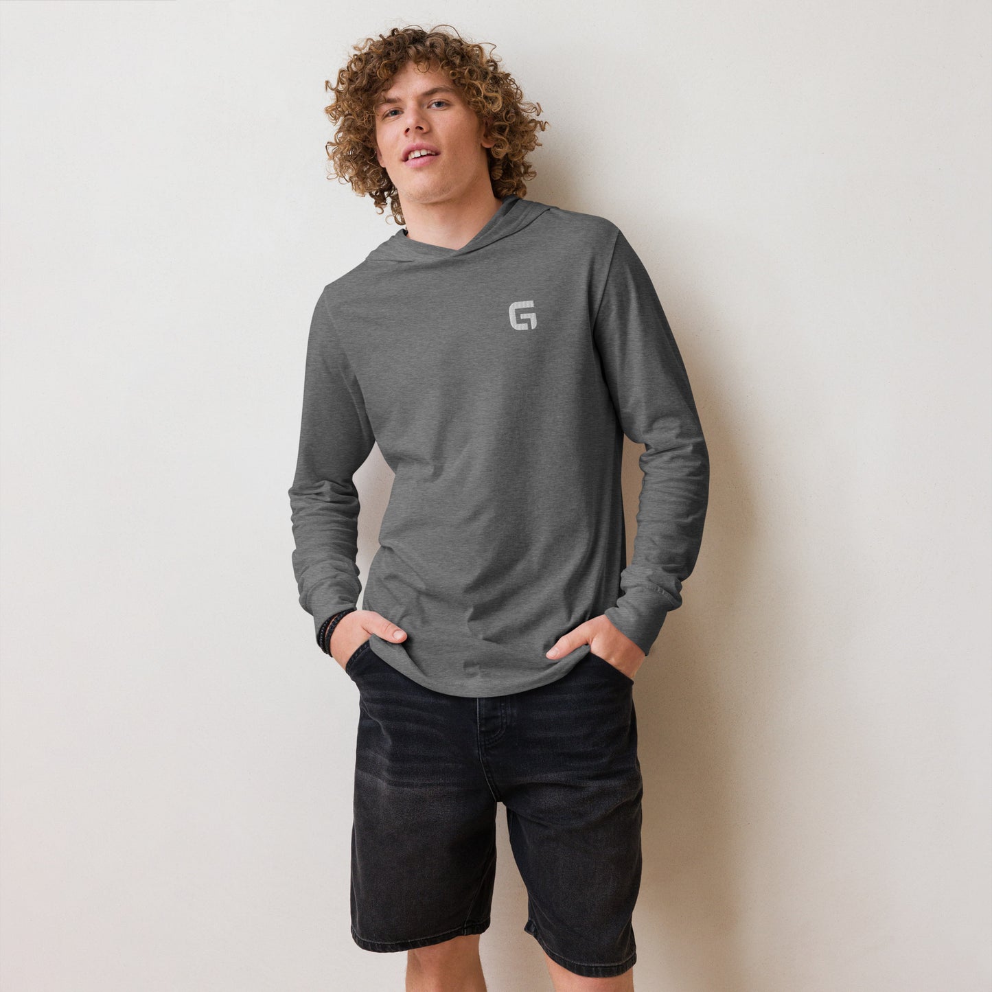 Greenseekers Hooded long-sleeve tee (embroidered)