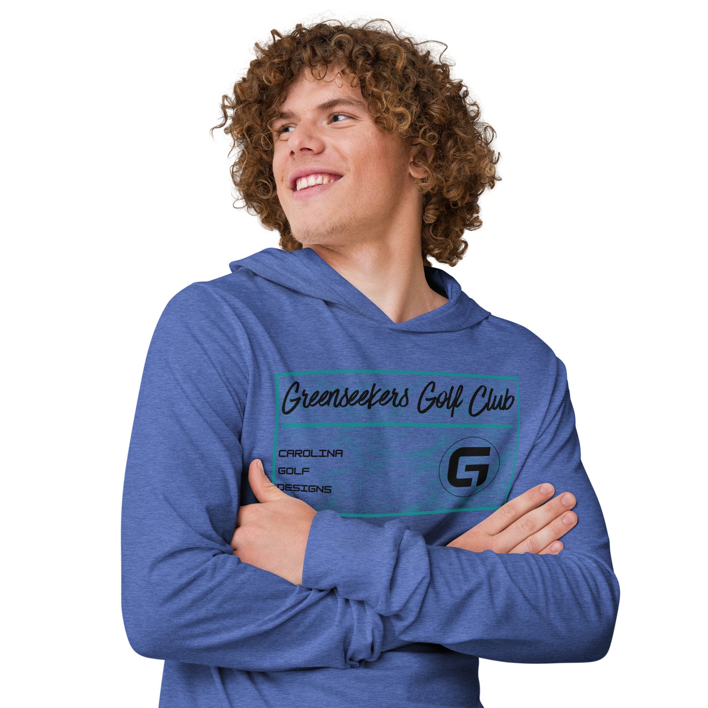 Greenseekers Topo Hooded long-sleeve tee