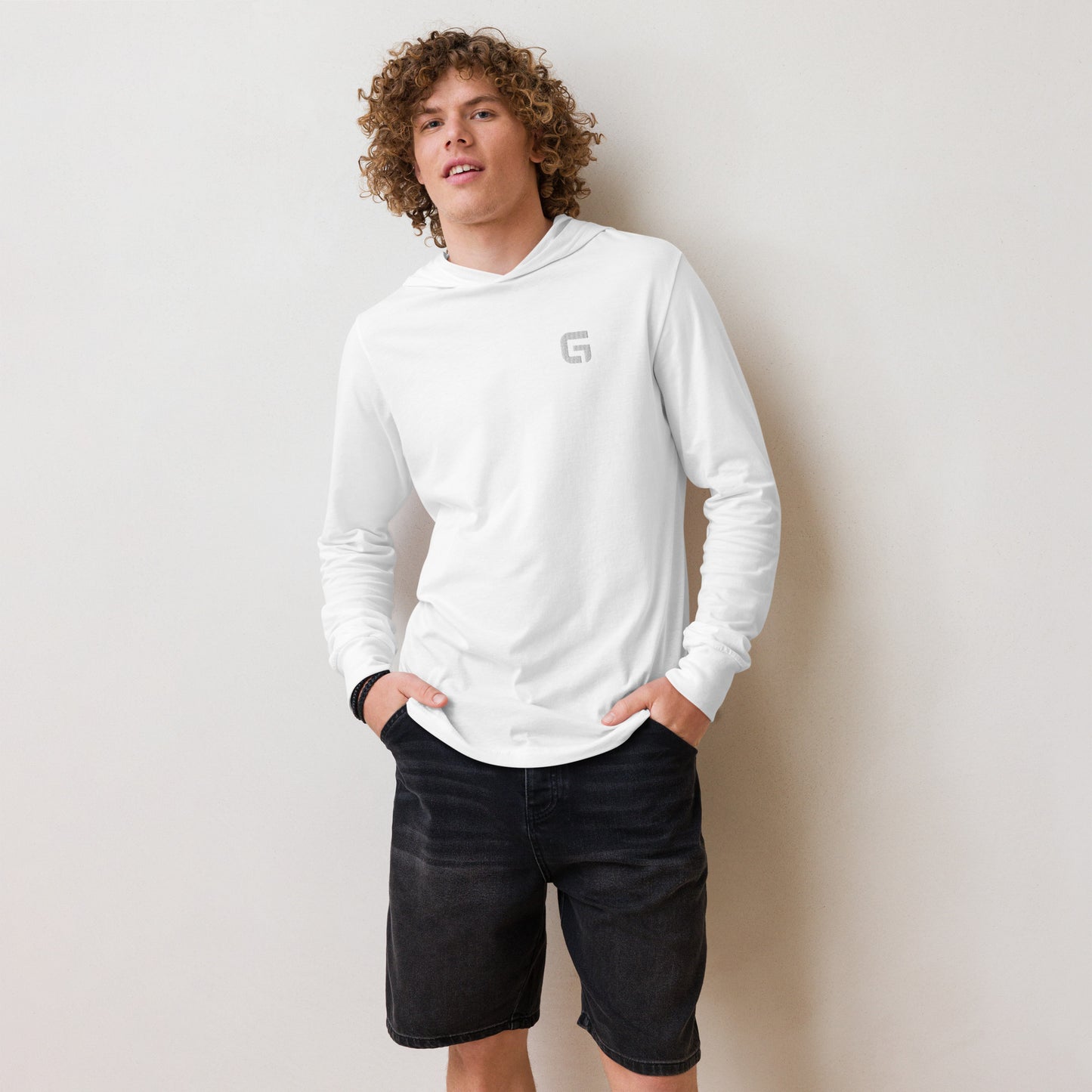 Greenseekers Hooded long-sleeve tee (embroidered)