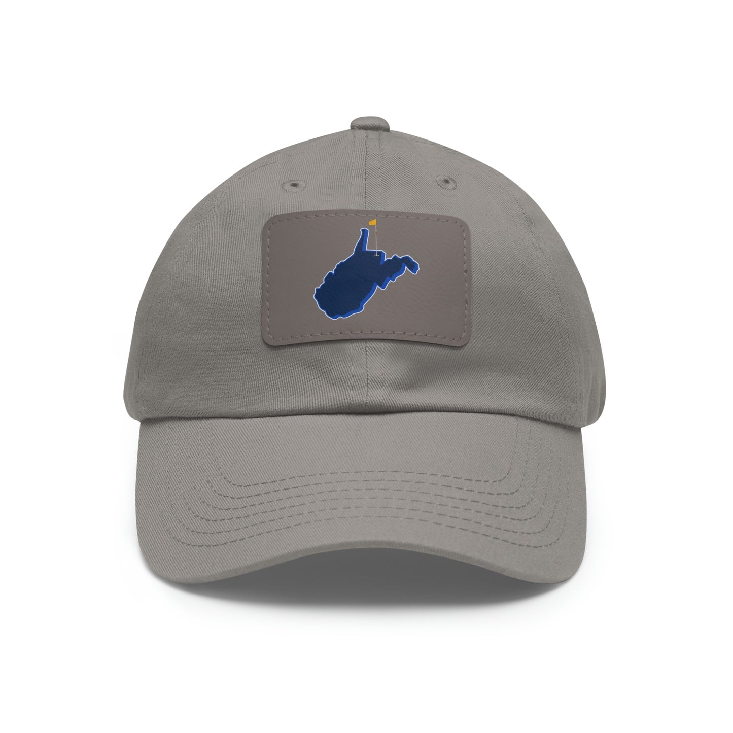 Country Roads Dad Hat with Leather Patch