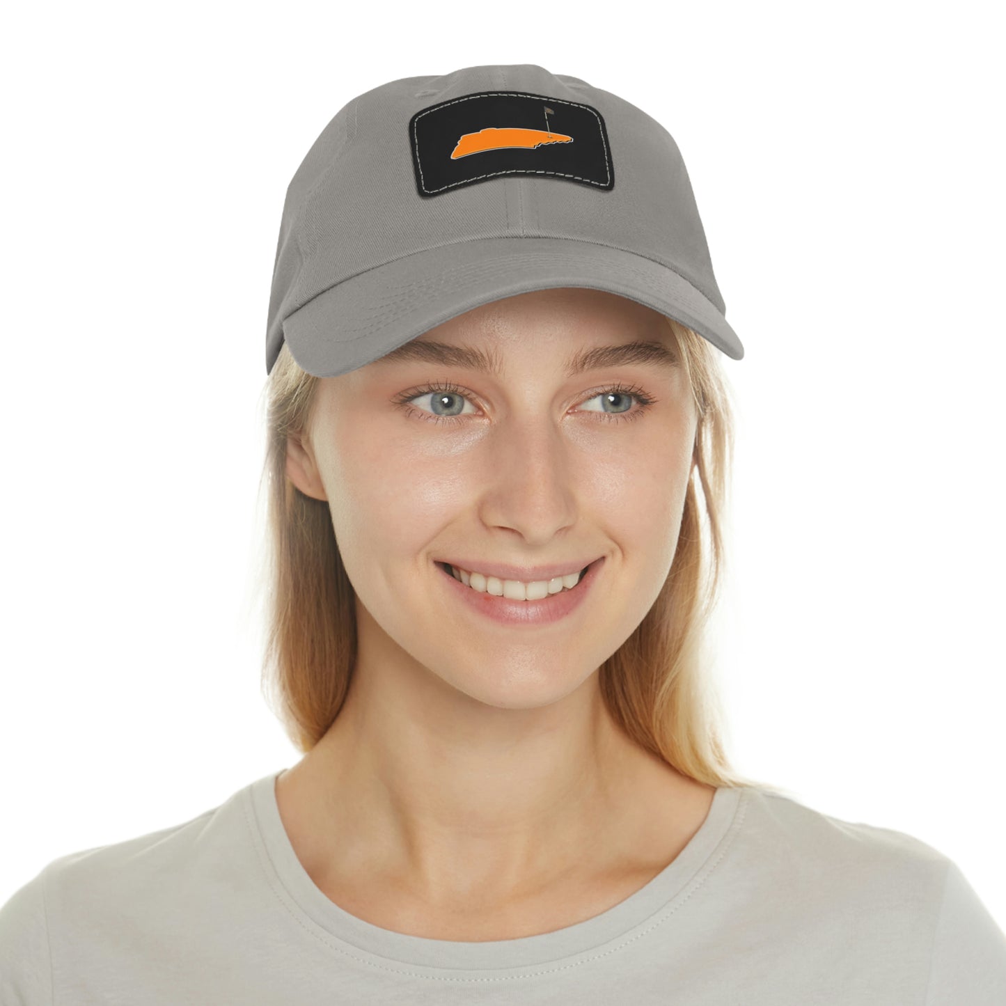 Rocky Top Hat with Leather Patch (Rectangle)