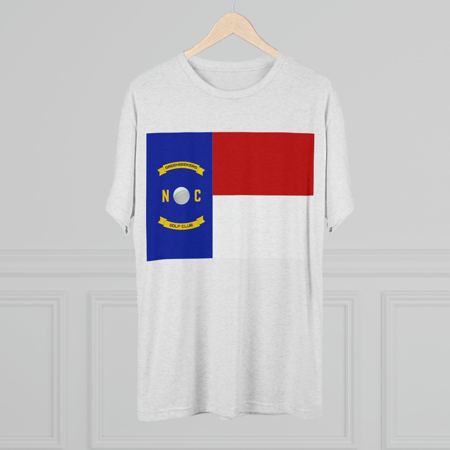 NC Flag Unisex Tri-Blend Crew Tee