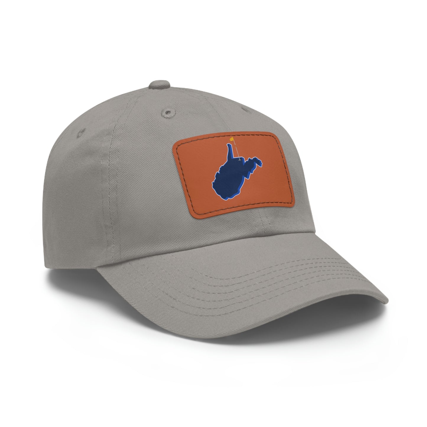 Country Roads Dad Hat with Leather Patch