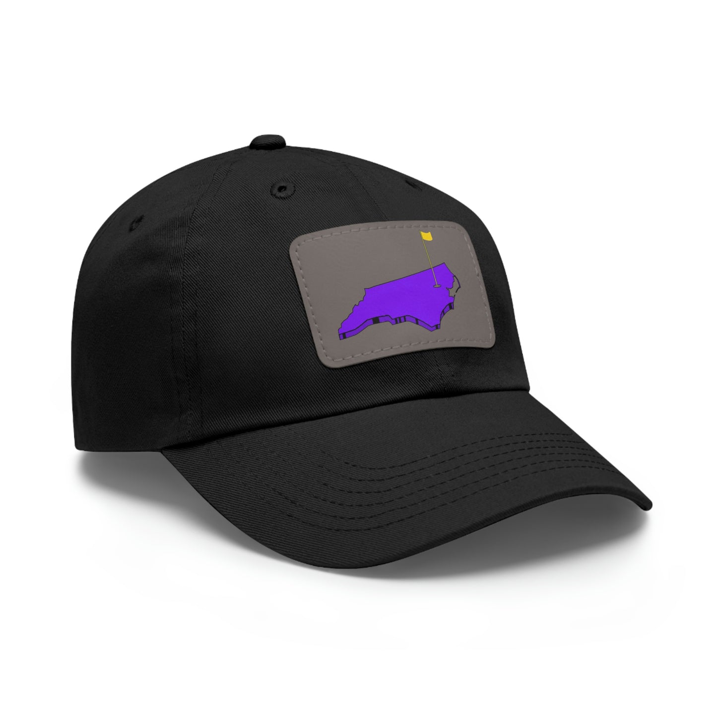 Pirate Dad Hat with Leather Patch