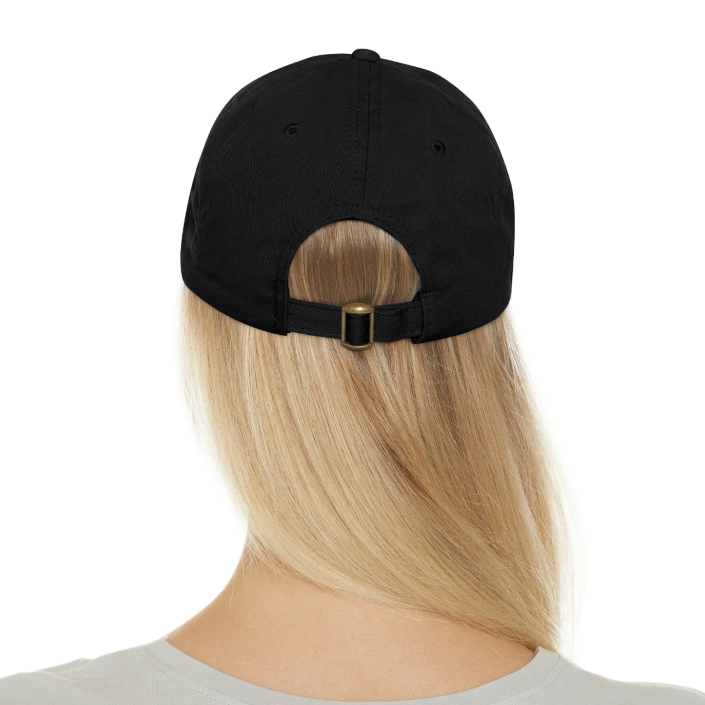 Wolf Pack Dad Hat with Leather Patch