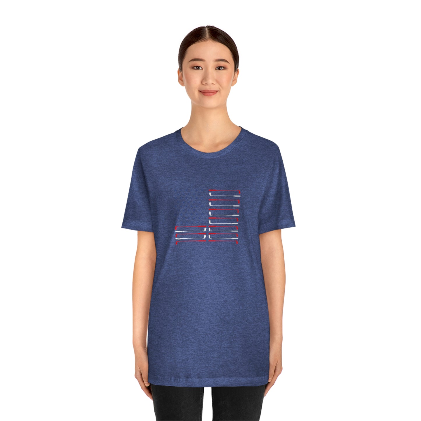 US Flag Unisex Jersey Short Sleeve Tee