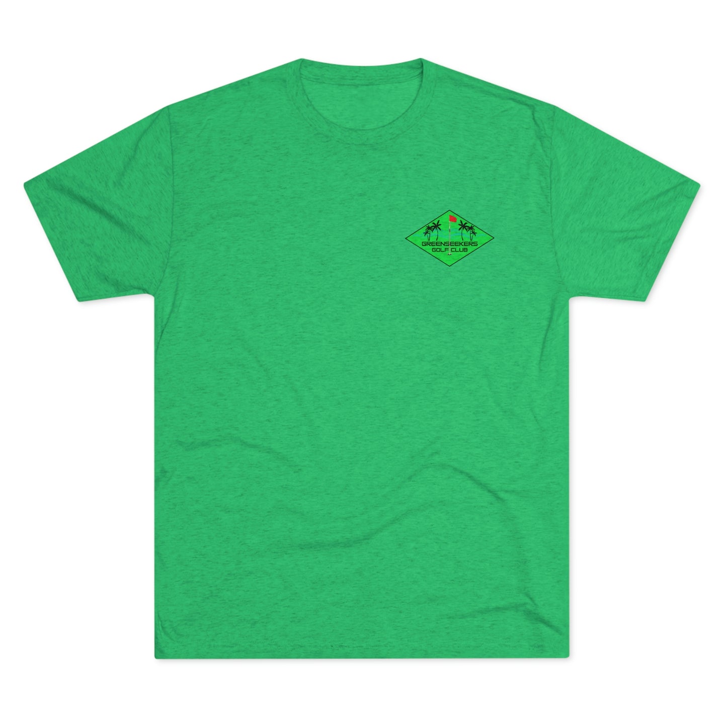 Greenseekers Beach Chest Unisex Tri-Blend Crew Tee