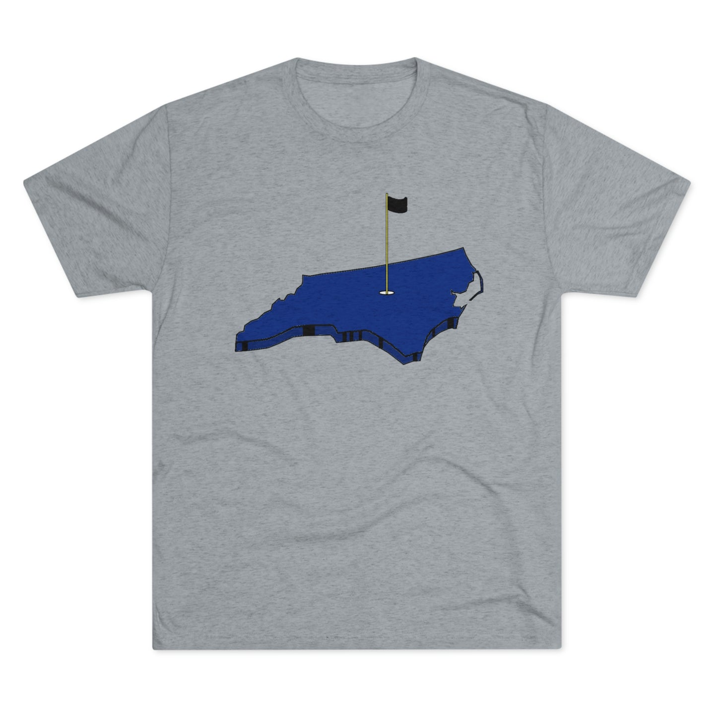 Blue Devil Unisex Tri-Blend Crew Tee