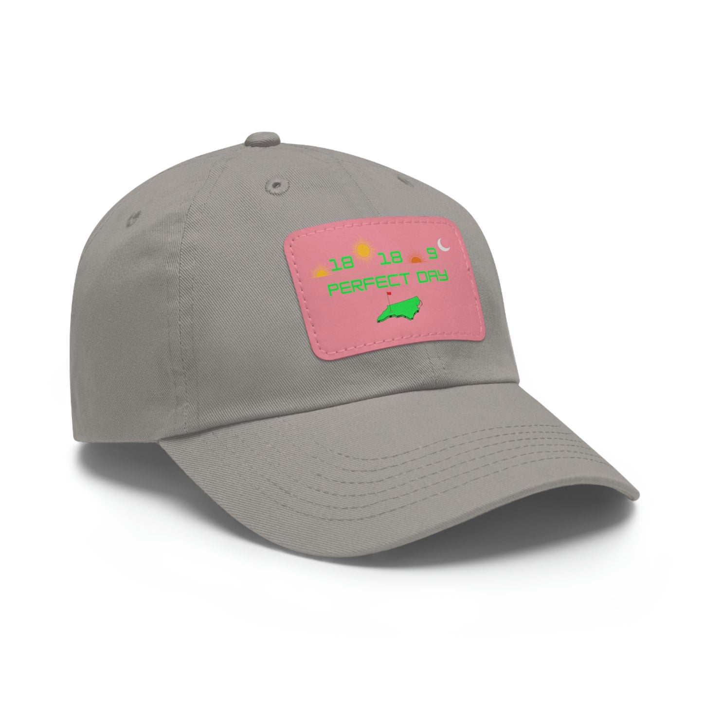 Perfect Day Dad Hat with Leather Patch