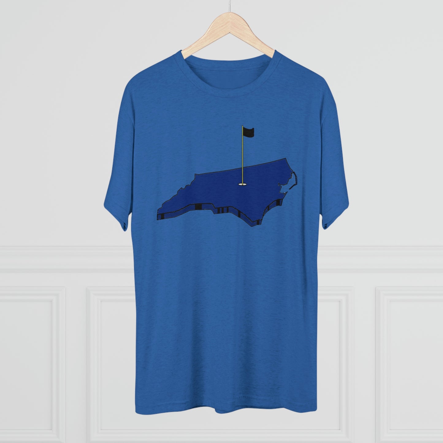 Blue Devil Unisex Tri-Blend Crew Tee