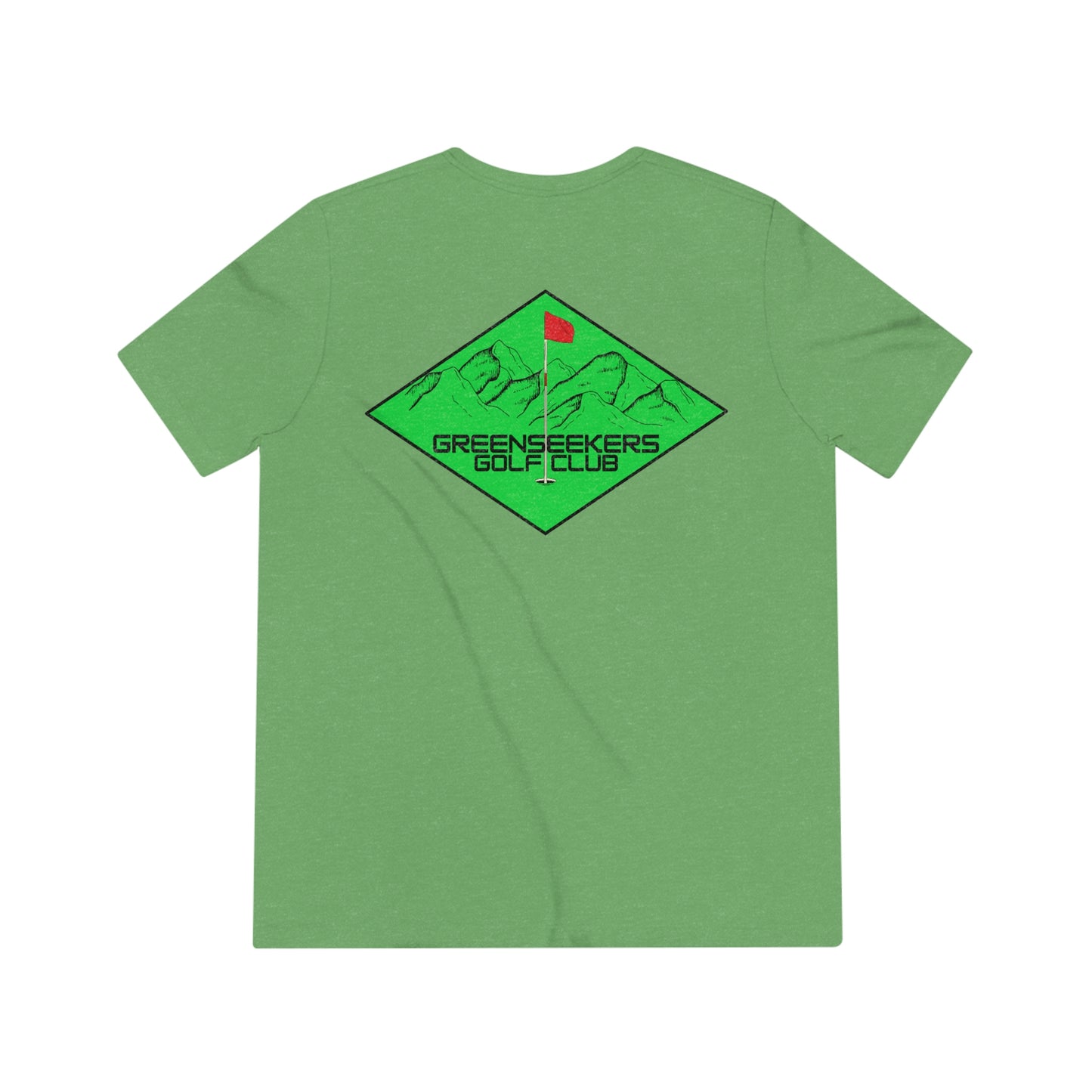 Greenseekers Mountains Unisex Triblend Tee