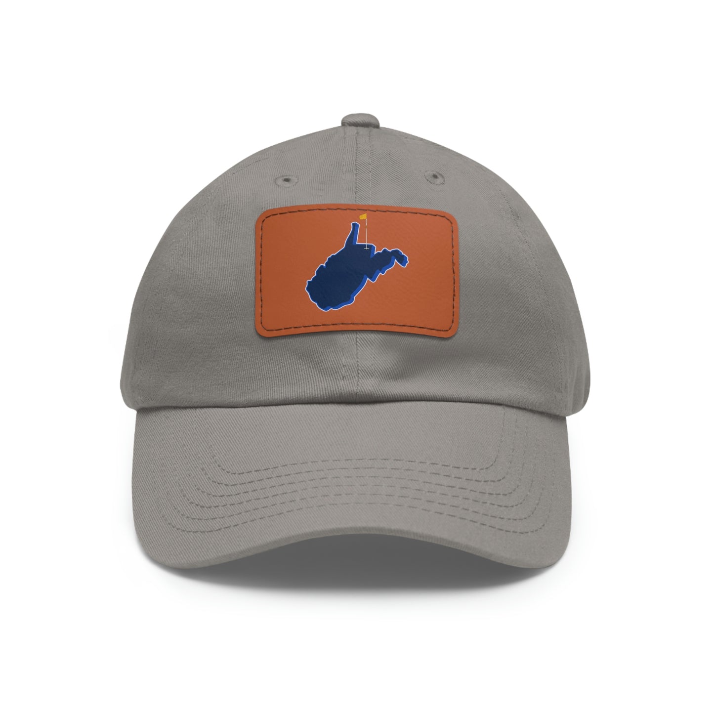 Country Roads Dad Hat with Leather Patch