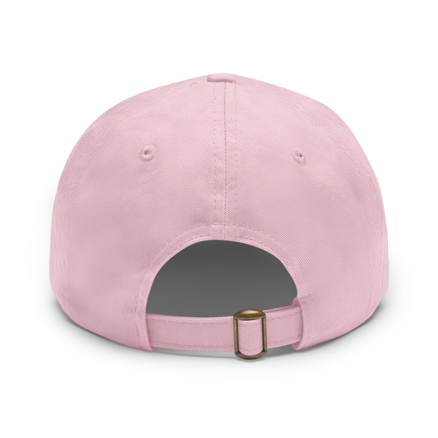 American Flag Dad Hat with Leather Patch