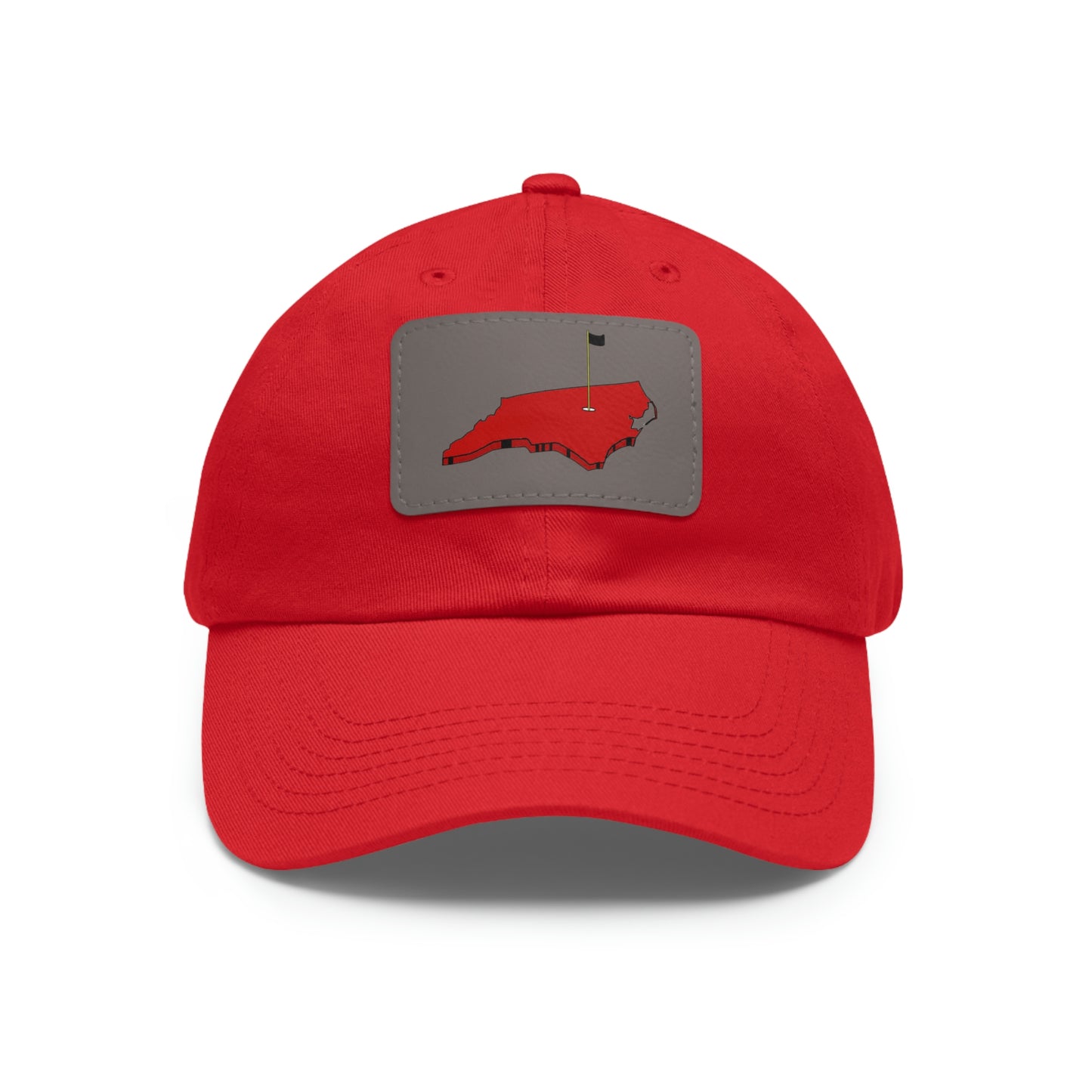 Wolf Pack Dad Hat with Leather Patch