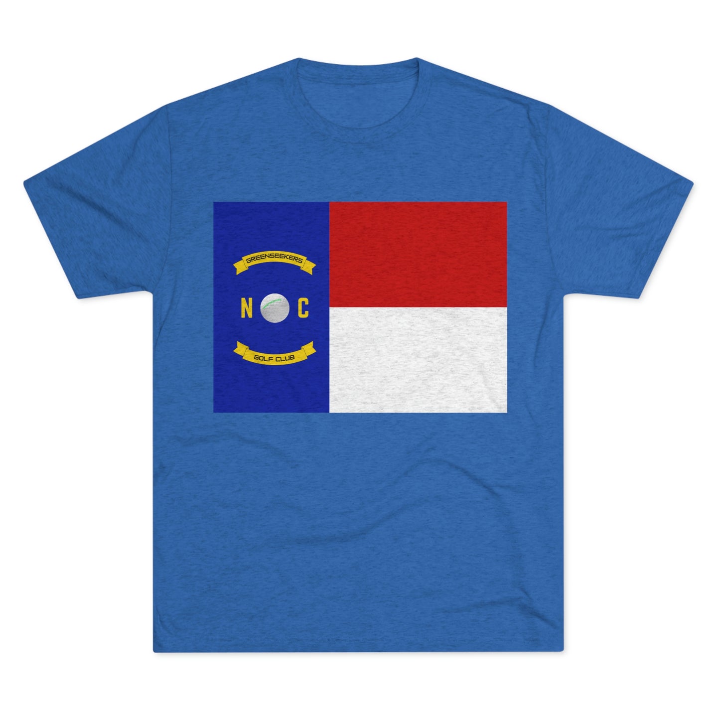 NC Flag Unisex Tri-Blend Crew Tee