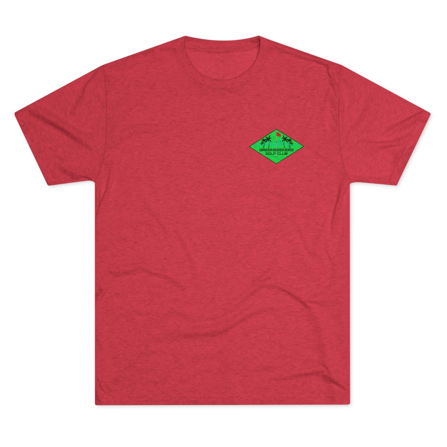 Greenseekers Beach Chest Unisex Tri-Blend Crew Tee