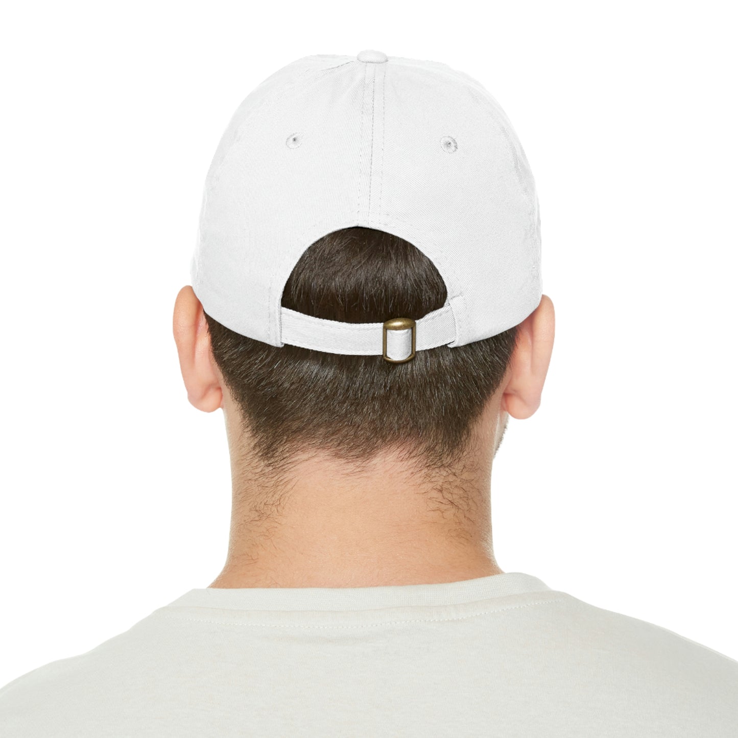 Greenseekers Beach Dad Hat with Leather Patch