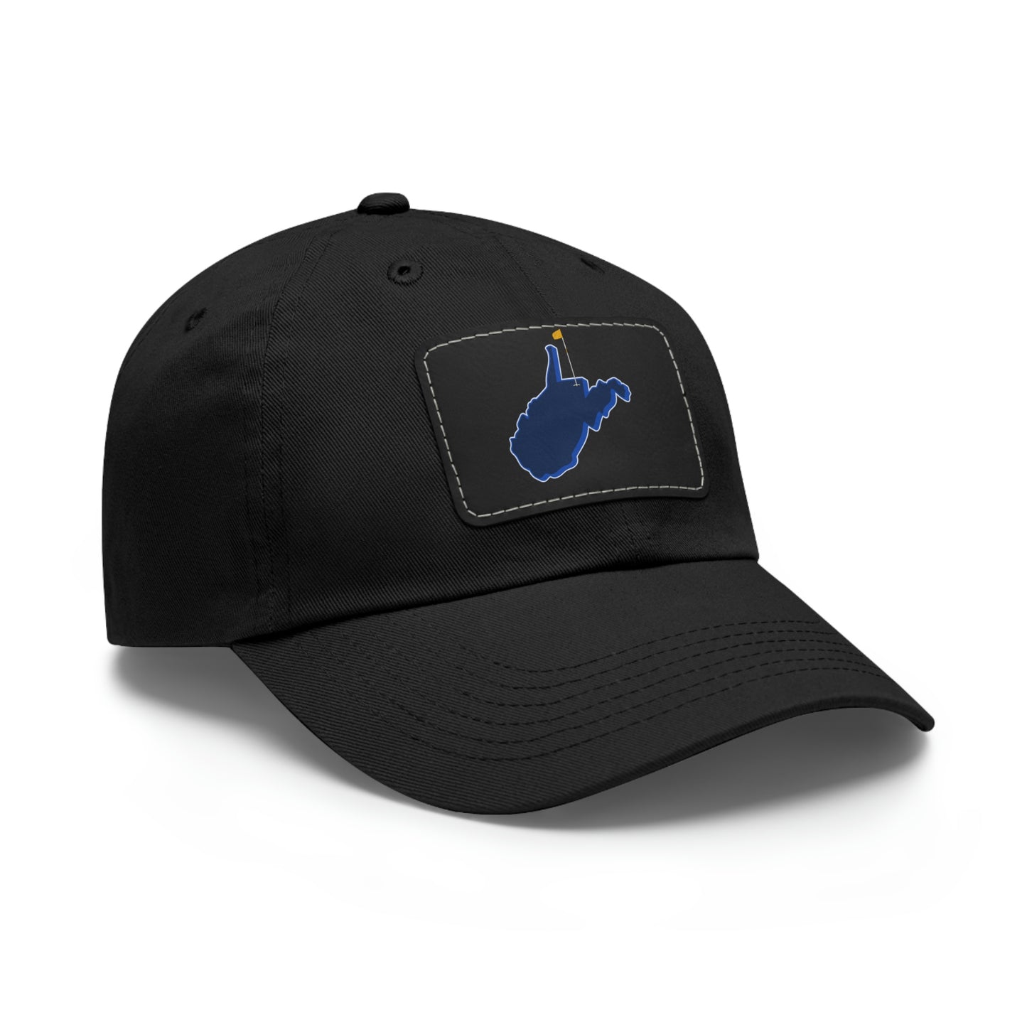 Country Roads Dad Hat with Leather Patch