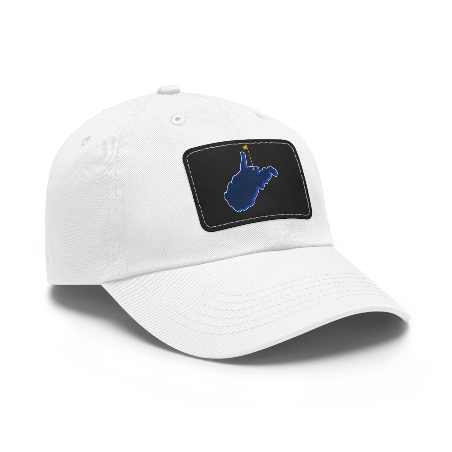 Country Roads Dad Hat with Leather Patch